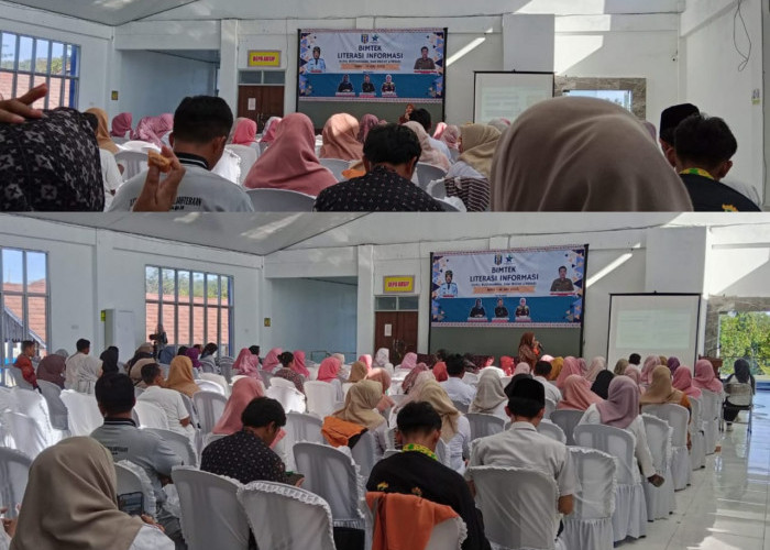 Kadis Perpusda Waykanan Buka Bimtek Literasi Informasi 2025 