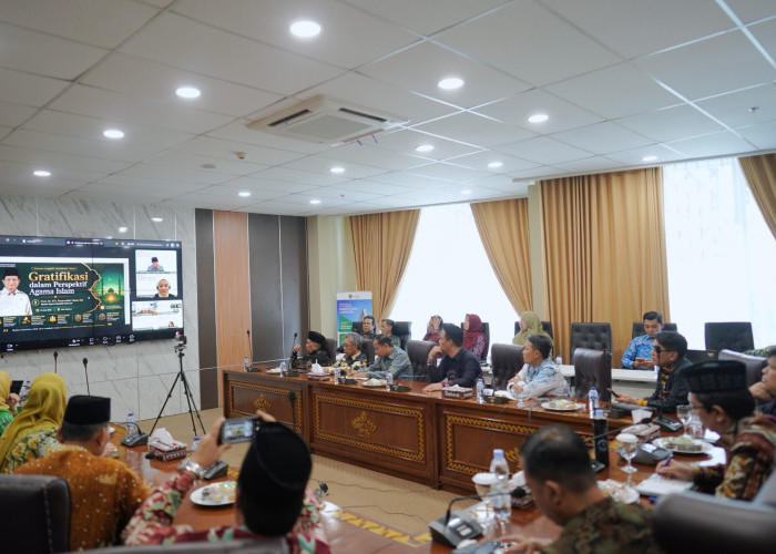 Rektor UIN RIL Tegaskan Komitmen Perkuat Integritas dan Cegah Gratifikasi