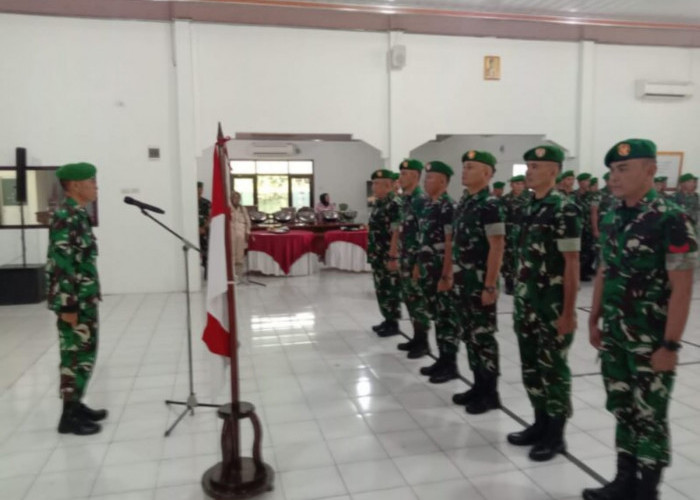 Naik Pangkat, Prajurit Kodim 0412/LU Diingatkan Tidak Mencoreng Institusi 