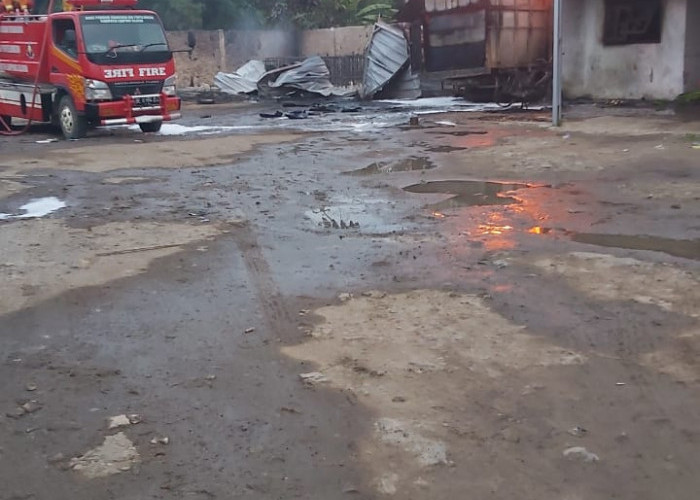 Lapor Kapolri! Diduga Ada Keterlibatan Oknum Polisi Inisial M Pada Kebakaran Gudang BBM Di Natar