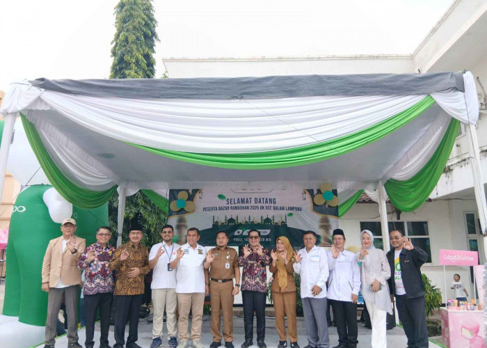 Resmi Dibuka di Universitas Saburai, Bazar OK OCE Qalam Dorong Perputaran Ekonomi Lampung