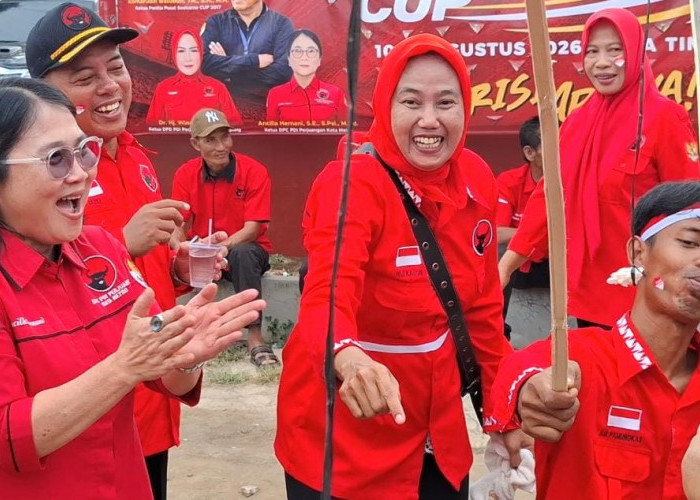 Peringati HUT 81 Kemerdekaan RI, DPC PDI Perjuangan Kota Metro Gelar Lomba Antar Kader