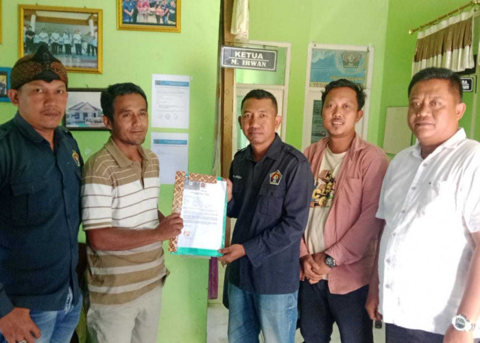 Niat Serius Majukan PWI Tanggamus, Rio Aldipo Daftar Calon Ketua PWI Tanggamus