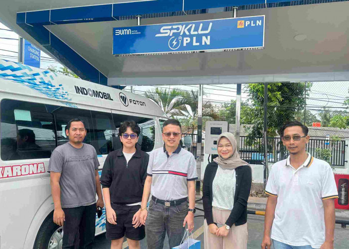 PLN untuk Rakyat Dorong Transportasi Umum Ramah Lingkungan lewat SPKLU Kotabumi