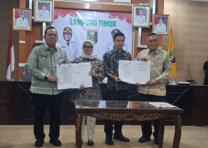 Pemkab Lampung Timur dan INI Jalin Kerja Sama Dukung Legalitas Koperasi Merah Putih