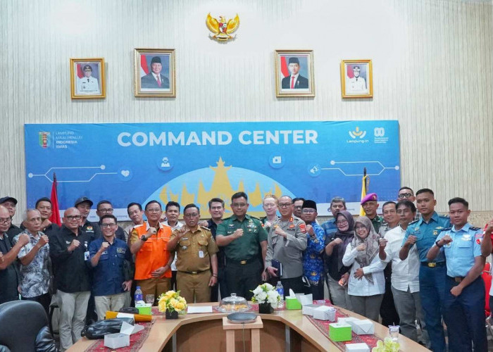Pemprov Lampung Perkuat Sinergi Media dan TNI/Polri 
