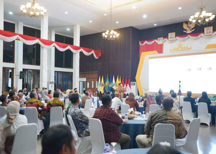 Unila Hadiri Ramah Tamah Gubernur Lampung Bersama FKPTPI