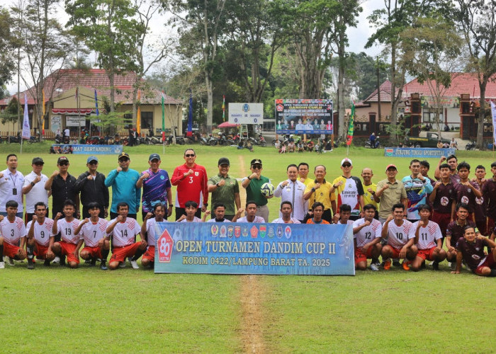 Turnamen Bola Dandim Cup, Parosil Harap Lahirkan Atlet Terbaik
