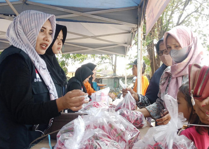 Operasi Pasar Bersubsidi Antisipasi Lonjakan Harga Bahan Pokok di Kota Metro