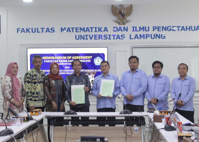 Perkuat Jejaring Akademik, FST UIN RIL Bangun Kerja Sama dengan FMIPA Unila dan Fakultas Sains ITERA