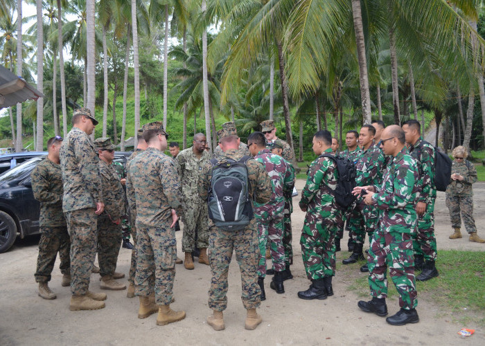 TNI AL Bersama US Navy dan USMC Matangkan Konsep Latma Carat 2024 di Lampung