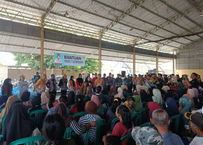 Pemkot Bandar Lampung Salurkan Ribuan Paket Sembako di Kecamatan TBT dan TBB