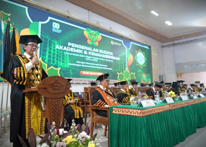 PBAK 2025, Rektor UIN RIL Tekankan Mahasiswa Implementasikan Ekoteologi
