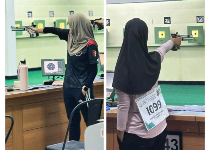 Diikuti Atlet Berpengalaman Dari Luar Kota, Atlet Menembak Tanggamus Tak Gentar