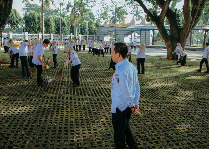 Pemprov Lampung Perkuat Budaya Kerja Bersih, Nyaman, dan Sehat Lewat Gerakan ASRI