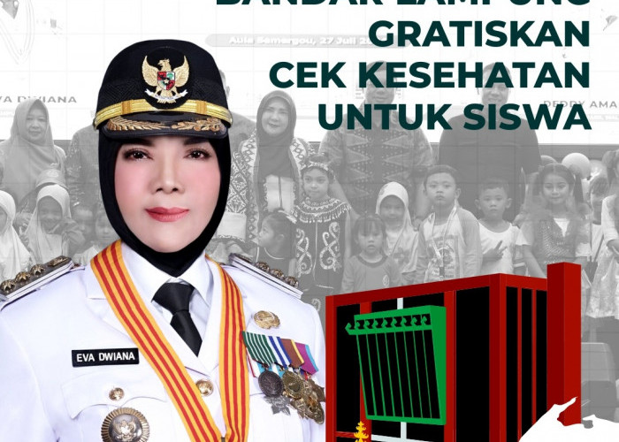 Pemkot Bandar Lampung Gratiskan Cek Kesehatan Bagi Pelajar