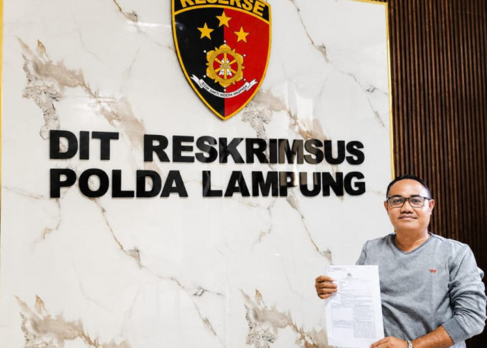 Nama Baiknya Dicemarkan di Media Digital, Herman Melapor ke Polda Lampung