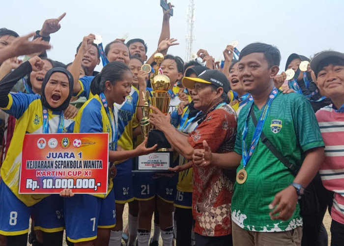 Bakauheni United Juara I Kartini Cup XI