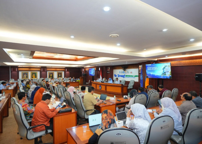Unila Gelar Bimtek Penguatan SPMI Hadapi Perubahan Regulasi Akreditasi