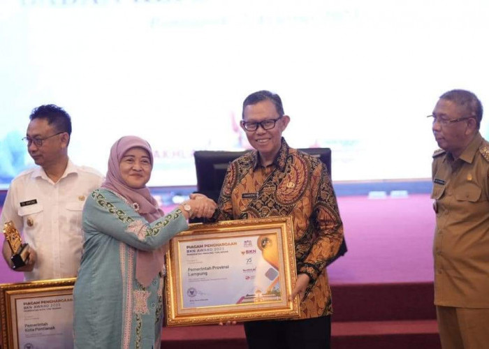 Gubernur Lampung Raih Penghargaan BKN Award 2023