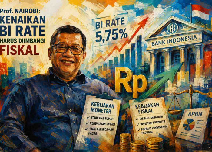 Prof. Nairobi: Kenaikan BI Rate Harus Diimbangi Fiskal