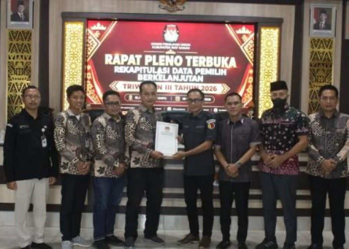 KPU Way Kanan Gelar Rapat Pleno PDPB Triwulan III