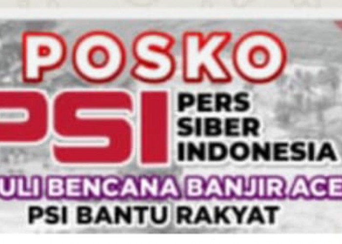 Posko Pers Siber Indonesia (PSI) Aceh Resmi Ditutup, Bantuan Segera Disalurkan kepada Korban Banjir