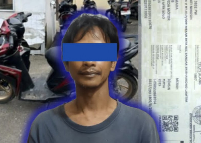 Pinjam Motor Alasan Antar Ibu Berobat Malah Tak Dikembalikan, Pelaku Ditangkap Polisi