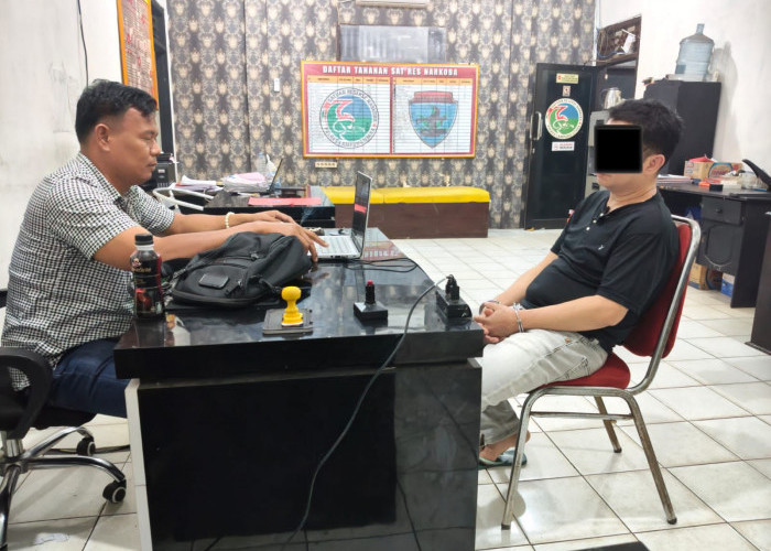 Satresnarkoba Polres Lampura Tangkap Pengedar Sabu Asal Bandung
