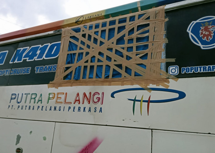 Lagi Bus Asal Aceh Dilempari Batu di Sumut, Balita Nyaris Jadi Korban