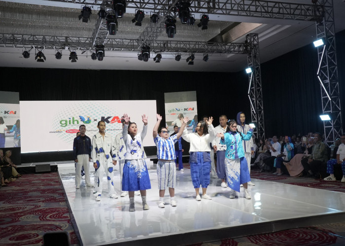 KAI Divre IV Tanjungkarang Beri Panggung Anak Berkebutuhan Khusus Tampil di Lampung International Fashion Move