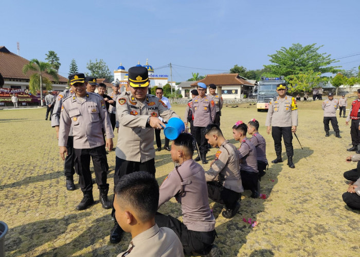 Polres Lampung Utara Terima Penambahan 18 Bintara Remaja Dari Polda Lampung