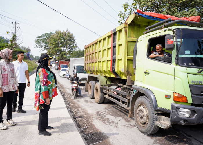 Pemkot Bandar Lampung Perbaiki Jalan Teuku Cik Ditiro dengan Lakukan Cor Beton