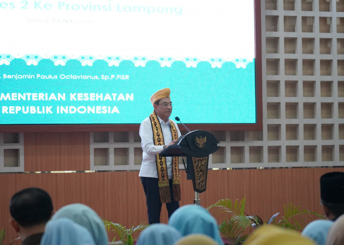 Provinsi Lampung Jadi Prioritas Pemerintah Pusat dalam Penanganan Kasus TBC