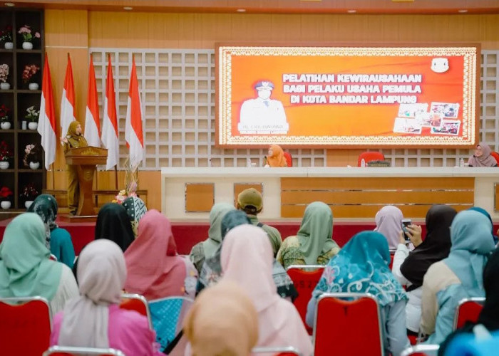 Pemkot Bandar Lampung Gelar Pelatihan Kewirausahaan Guna Dukung Kemajuan Produk UMKM