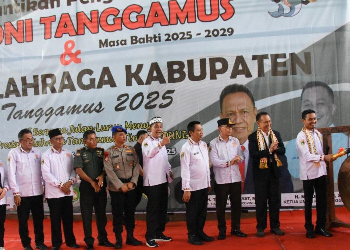 Porkab Tanggamus 2025 Resmi Bergulir, Diikuti 1.000 Atlet Dari 17 Cabor