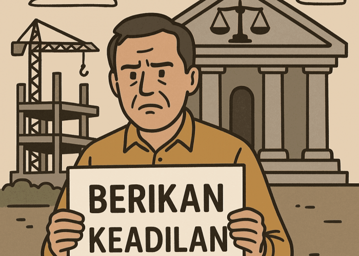 Hampir Setahun Tak Ada Kepastian, Korban Dugaan Penggelapan Proyek Bangunan Minta Pengadilan Beri Keadilan