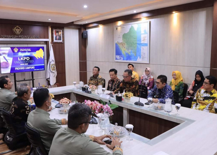 Pemprov Lampung Serahkan LKPD unaudited Tahun 2023 ke BPK RI Perwakilan Lampung
