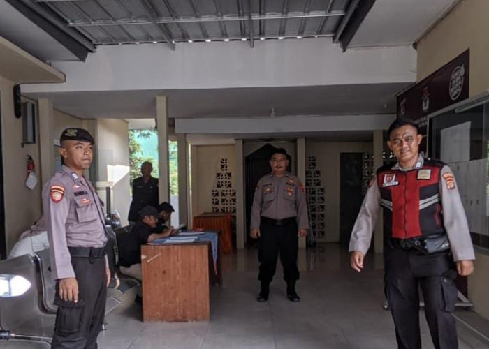 Polres Kota Metro Terjunkan Personel, Jaga KPU dan Bawaslu Jelang Pemilu
