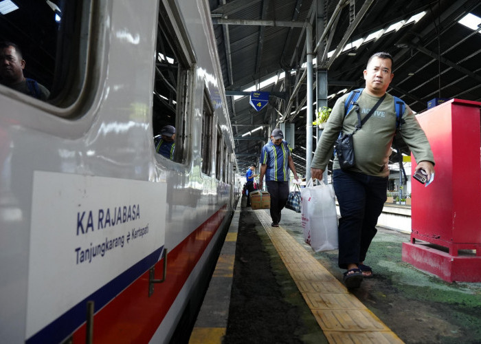 Tiket KA Rajabasa di Masa Angkutan Lebaran 2026 Masih Tersisa 6%