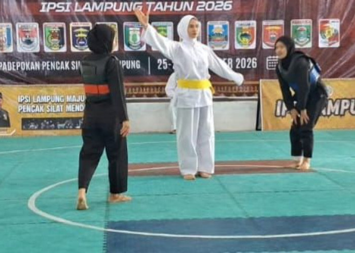 129 Pesilat Berebut Gelar Juara Grand Final Sirkuit Pencak Silat Lampung