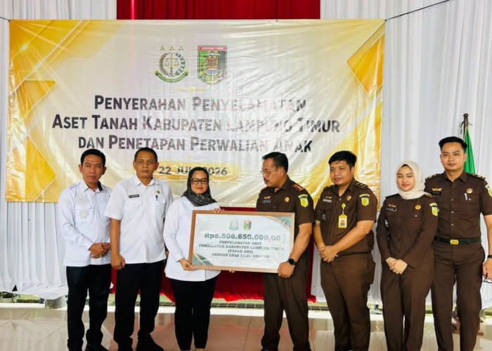 Bupati Ela Apresiasi Sinergi Kejari Lampung Timur dalam Penyelamatan Aset dan Perlindungan Hak Masyarakat