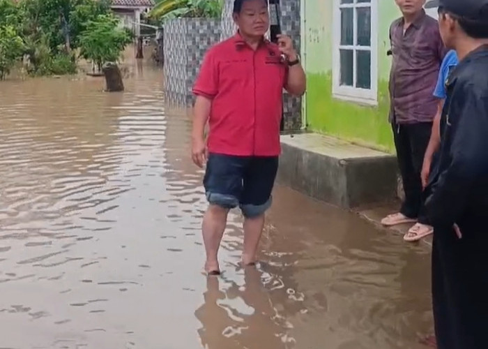 Hujan dari Sore, Perum Gelora Rajabasa Kembali Terendam Banjir 