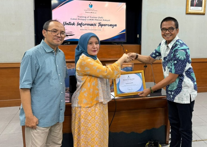 Lima Wartawan Utama Aceh Lulus ToT Calon Penguji UKW di Bandung