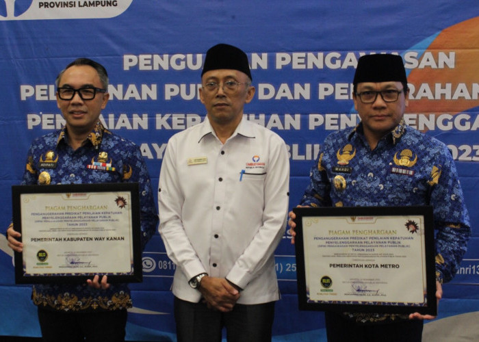 Refleksi Akhir Tahun, Ombudsman Lampung Adakan Penguatan Pelayanan Publik dan Expose Hasil Kepatuhan Pelayanan