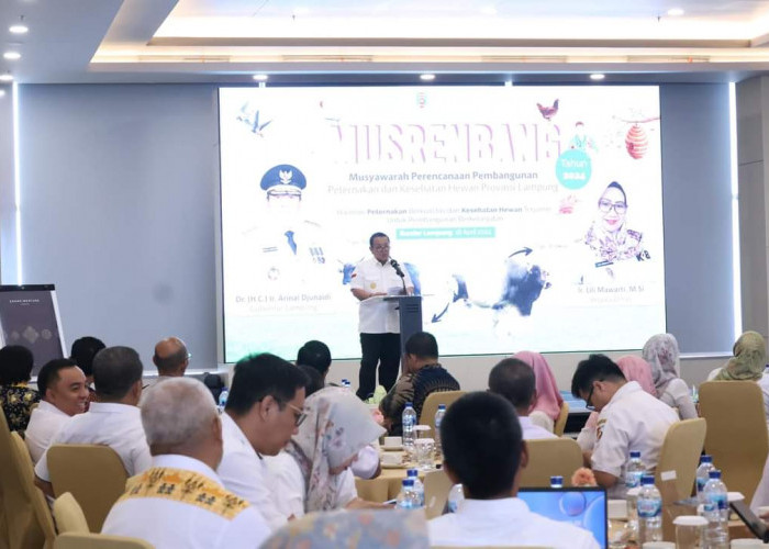 Buka Musrembang Peternakan, Gubernur Arinal Berharap Lampung sebagai Lumbung Ternak Nasional