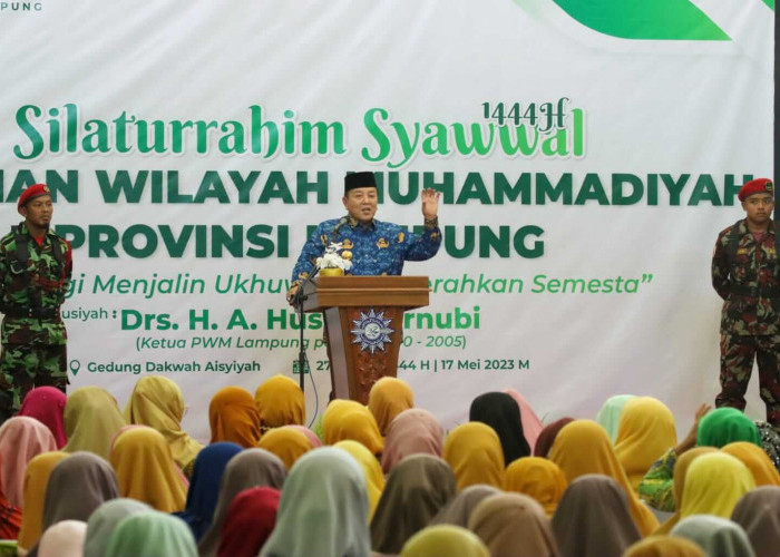 Gubernur Lampung Ajak Warga Muhammadiyah Jaga Stabilitas Politik dan Keamanan 