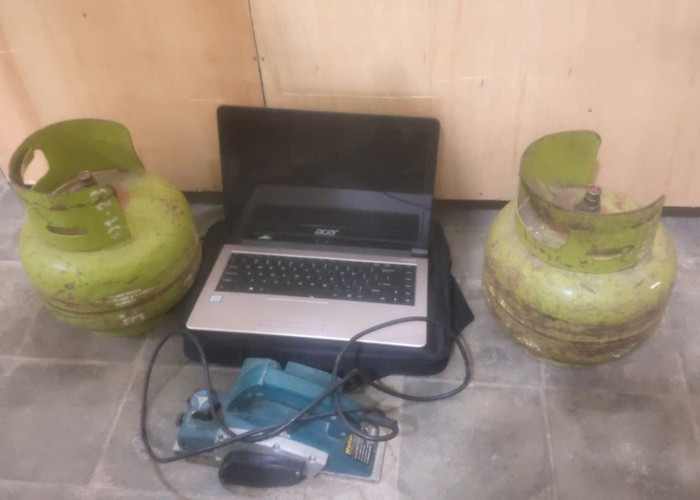Tekab 308 Presisi Polsek Kedondong Ringkus Pelaku Curat di Way Lima, Barang Bukti Berhasil Diamankan