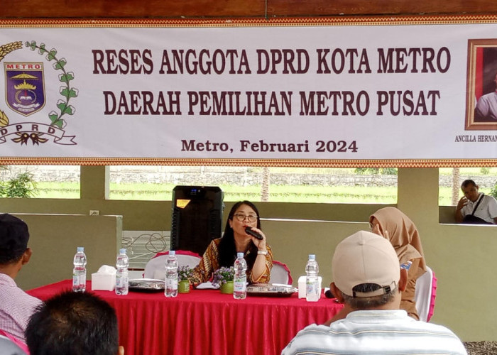 Reses di Yosomulyo, Wakil Ketua Komisi II DPRD Kota Metro Serap Aspirasi Masyarakat