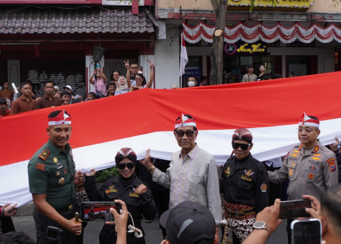 Kirab Malioboro Merah Putih, Ribuan Langkah Bersatu Rayakan Kemerdekaan